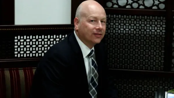 United States Special Envoy to the Middle East, Jason Greenblatt (Twitter)
