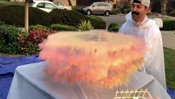 Booby-trapped bait package (Twitter)