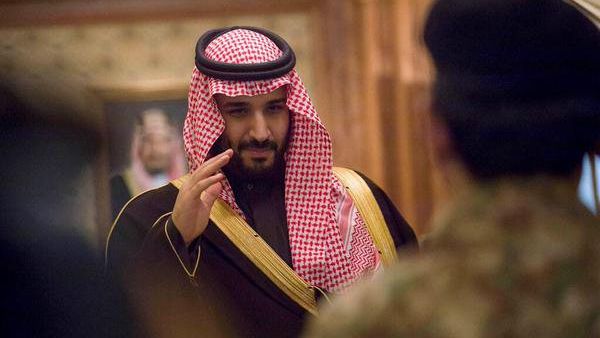 Crown Prince Mohammed bin Salman arrives in Cairo (Twitter)