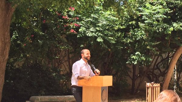 Mikey Muhanna, Afikra’s vivacious founder (Twitter)