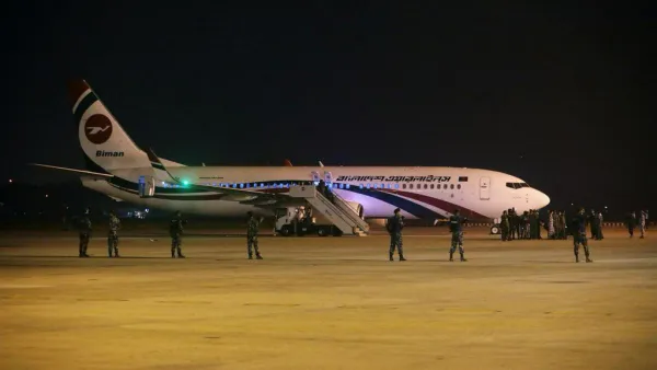 Bangladesh police say suspected plane hijacker had carried a toy pistol  (Twitter)