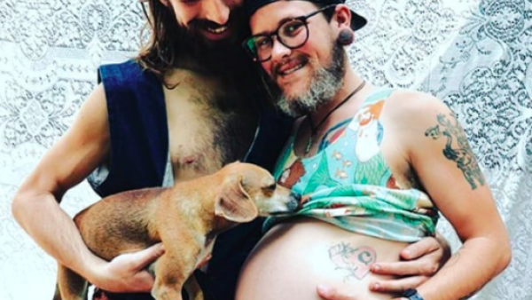 Wyley Simpson with partner (Twitter)