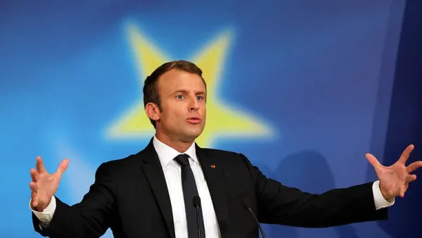 French President Emmanuel Macron  (Twitter)