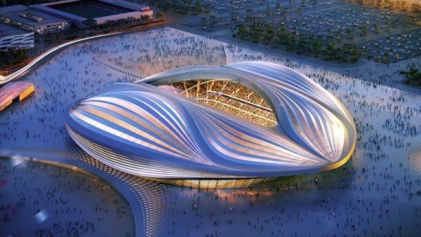 Al Wakrah stadium Qatar (Twitter)