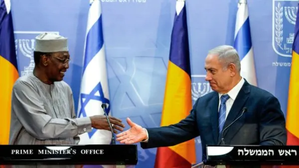 Israeli PM Benjamin Netanyahu set off for Chad (Twitter)