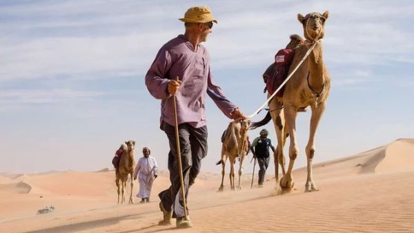 Muscat-based British explorer Mark Evans (Twitter)