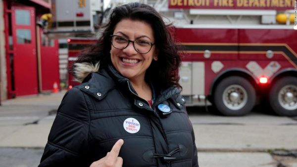 U.S. representative-elect Rashida Tlaib (Twitter)