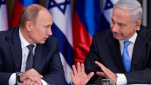 Vladimir Putin and Benjamin Netanyahu (Twitter)