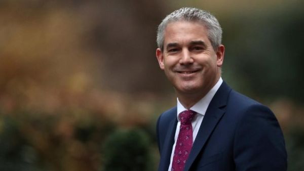 Britain's Brexit secretary Stephen Barclay (Twitter)