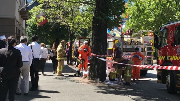 Suspicious packages had been sent to several consulates and embassies in Melbourne and Canberra (Twitter)