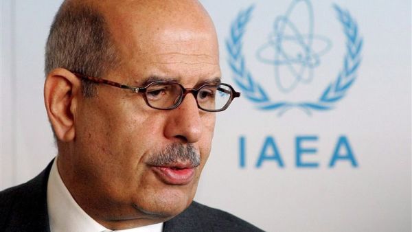 Egyptian opposition figure Mohamed ElBaradei  (Twitter)