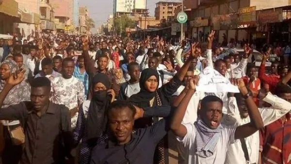 Protests across Sudan (Twitter)