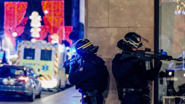 A shooting at the Christmas market of Strasbourg (Twitter)