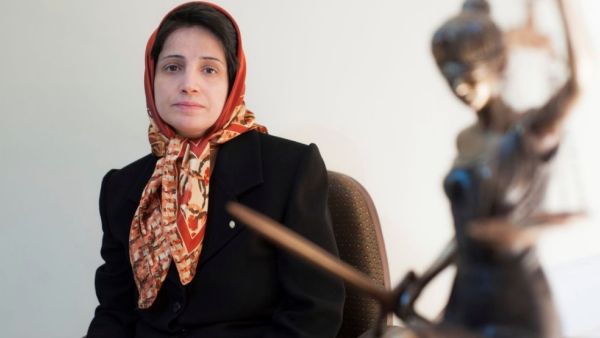 Prominent human rights lawyer Nasrin Sotoudeh (Twitter)