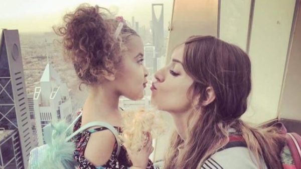 Bethany Vierra of Washington State, moved to the Saudi kingdom in 2011, where she started a business, married a Saudi businessman and gave birth to a daughter (Twitter)