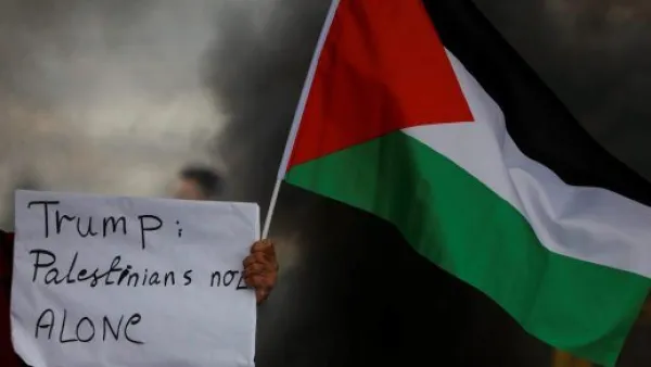 Palestinian appeals to international community (Twitter)