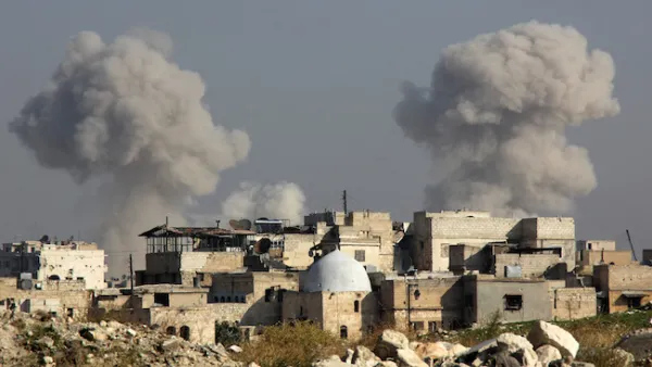 Syria's government was responsible for the chemical attack that killed more than 80 people in the town of Khan (AFP)