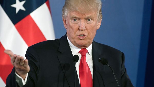 President Donald Trump says I would meet Iranian president without preconditions. (AFP/ File Photo)