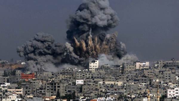 القصفف استهدف موقع عسقلان التابع للمقاومة الفلسطينية