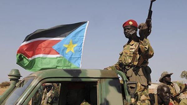 A soldier in South Sudan. (AFP/ Simon Maina)