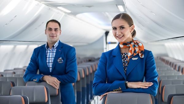 The new flydubai aircraft is the first of 76 aircraft on order from Boeing, all of which will be delivered by 2023. The new flydubai aircraft is the first of 76 aircraft on order from Boeing, all of which will be delivered by 2023.