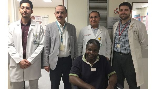A multi-disciplinary team provided care for the injuried patient