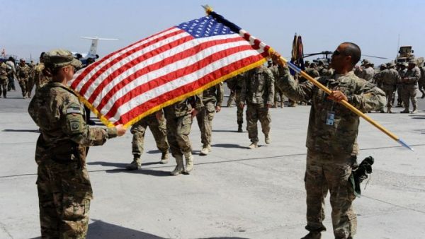 US soldiers at a military base near Herat, western Afghanistan, in August 2014. (AFP/File)