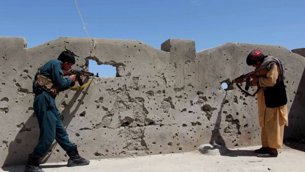 At least two civilians have been killed and 14 others wounded so far. (AFP) 
