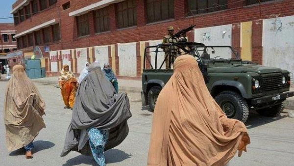 The English-language magazine also includes an article written by a Pakistani female doctor describing her decision to shun her western education and embrace Islam. (AFP) 