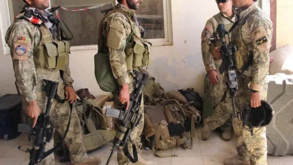 A file photo of Afghan military. (AFP/File)