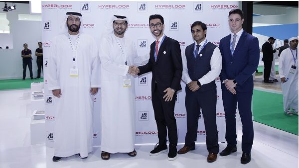 توقيع مذكرة تفاهم لإنشاء مسار هايبرلوب تجاري، ومركز للبحوث والتطوير، ومركز للعرض والزوار، ومركز ابتكار في أبوظبي.