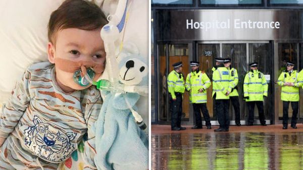 Alfie Evans hooked up to life support in hospital (AFP/File Photo)