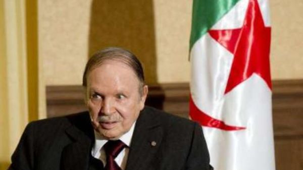 Algerian president Abdelaziz Bouteflika