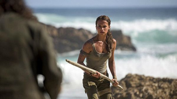 Online abuse: Alicia Vikander has been subjected to sexist abuse by online trolls who claim that her 'boobs aren't big enough for the job' (Source: Warner Bros.)