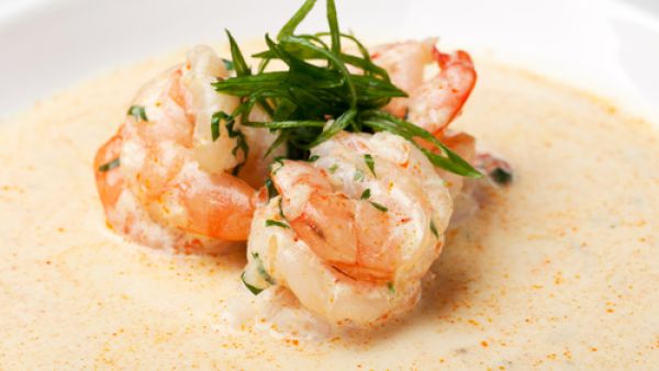 الجمبري بالبشاميل