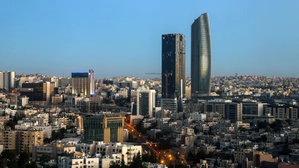 Al-Abdali area in Amman. (Shutterstock)