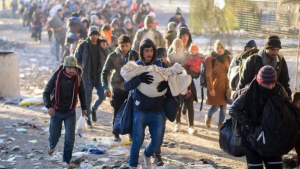 Refugees making their way through the Balkans to Germany (AFP/file) 