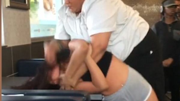 The two women got into a heated fight in McDonald's (Instagram)