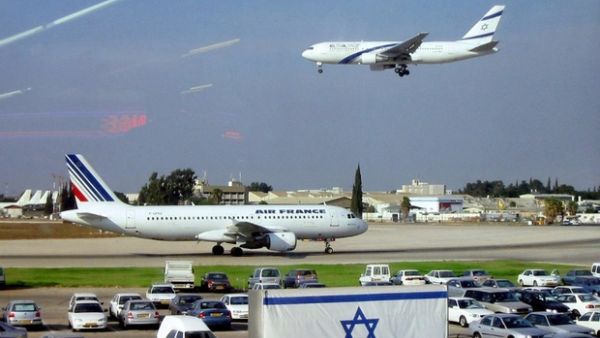 An El Al flight lands at Tel Aviv's Ben Gurion international airport. (AFP/File)