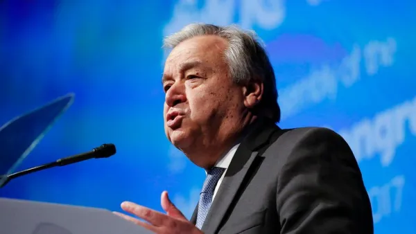 UN Secretary-General António Guterres. (AFP/ File Photo)