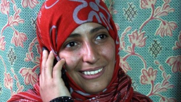 فازت اليمنية توكل كرمان بجائزة نوبل للسلام عن نشاطها السياسي في اليمن.
