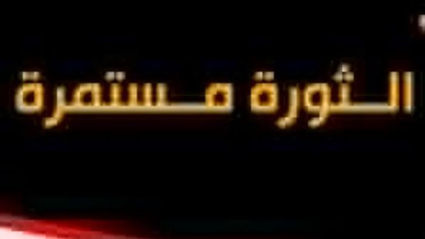 الثورة المصرية لاتزال في بدايتها.