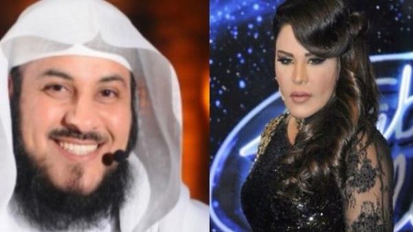 الفنانة الاماراتية احلام والشيخ محمد العريفي