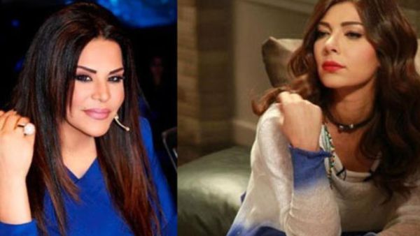 الفنانة السورية اصالة نصري والفنانة الاماراتية احلام