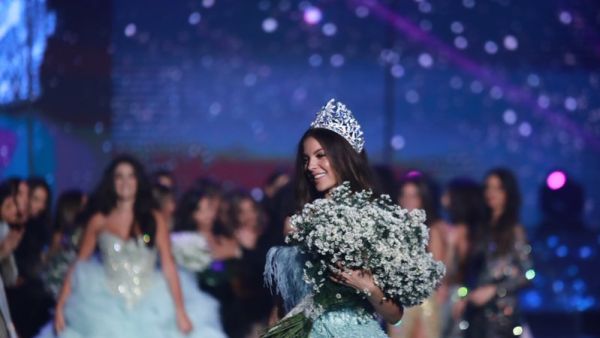 Maya Reaidy crowned Miss Lebanon 2018. (Twitter/ @MissLebanon)