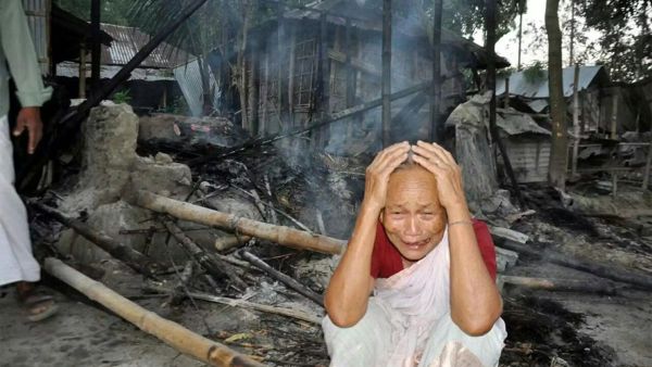 A Hindu village in Bangladesh has been attacked over a Facebook post allegedly insulting the Muslim Prophet Muhammad (Twitter)