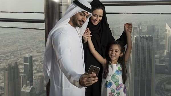 The observation deck on level 124 is a must-see attraction and offers breathtaking views of the city and the surrounding emirates from an outdoor terrace. The observation deck on level 124 is a must-see attraction and offers breathtaking views of the city and the surrounding emirates from an outdoor terrace.