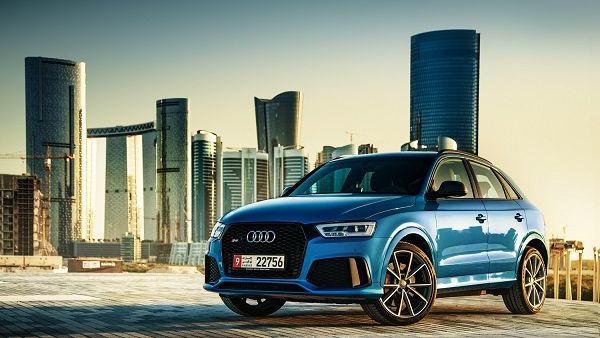 Audi RSQ3 at Audi Abu Dhabi.