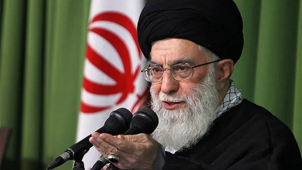 الزعيم الأعلى الايراني آية الله علي خامنئي
