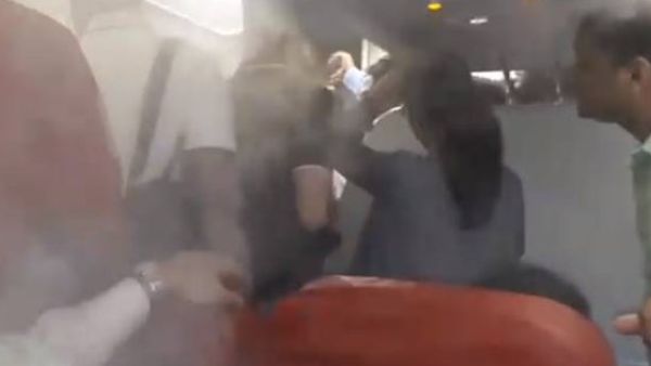 Made to sit inside plane with AC blower on full blast (Twitter)